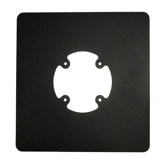 Steel base plate for terminal stands