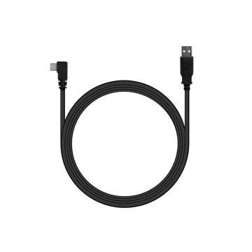 Castles S1F2 - Spare Part - USB-A to USB-C Original Charging Cable 2 meter 90 degrees angled